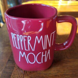 Rea Dunn Red Peppermint Mocha Christmas / Winter Mug
